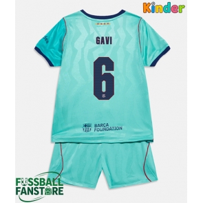 Barcelona Paez Gavi #6 Replik 3rd trikot Kinder 2026-27 Kurzarm (+ Kurze Hosen)